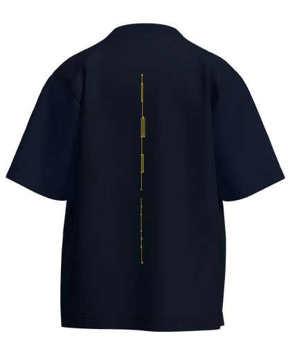 Go Home - Oversized Fit 100% cotton 240GSM standard oversized T-shirt Loom of Thirds India's No. 1 Art-led streetwear brand based in Kolkata by Sidhartha Mohanta & Chirayata Purna Chakrabarty