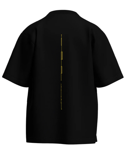 Go Home - Oversized Fit 100% cotton 240GSM standard oversized T-shirt Loom of Thirds India's No. 1 Art-led streetwear brand based in Kolkata by Sidhartha Mohanta & Chirayata Purna Chakrabarty