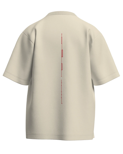 Mom Said No - Oversized Fit 100% cotton 240GSM standard oversized T-shirt Loom of Thirds India's No. 1 Art-led streetwear brand based in Kolkata by Sidhartha Mohanta & Chirayata Purna Chakrabarty