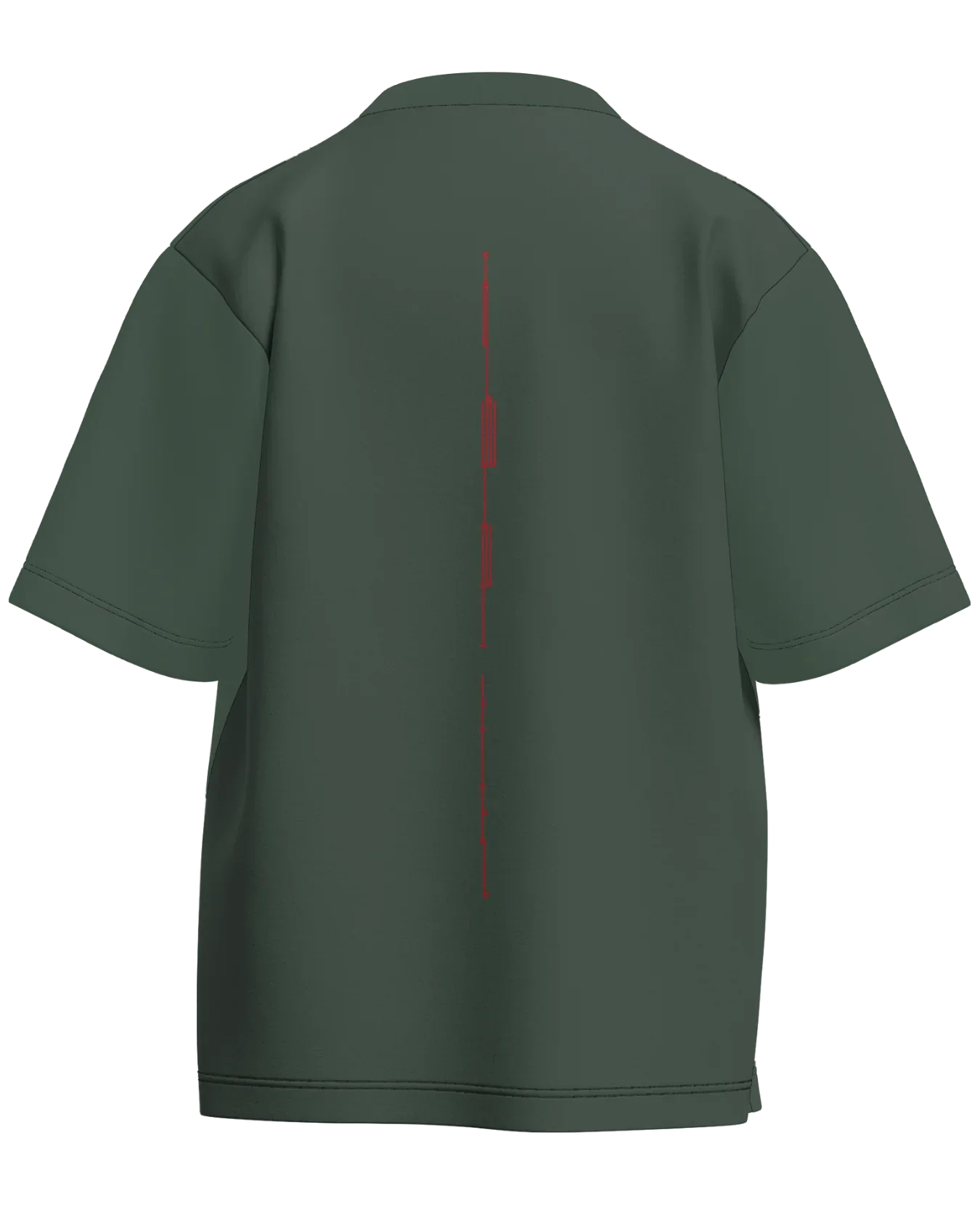 Mom Said No - Oversized Fit 100% cotton 240GSM standard oversized T-shirt Loom of Thirds India's No. 1 Art-led streetwear brand based in Kolkata by Sidhartha Mohanta & Chirayata Purna Chakrabarty