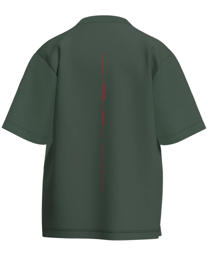 Mom Said No - Oversized Fit 100% cotton 240GSM standard oversized T-shirt Loom of Thirds India's No. 1 Art-led streetwear brand based in Kolkata by Sidhartha Mohanta & Chirayata Purna Chakrabarty