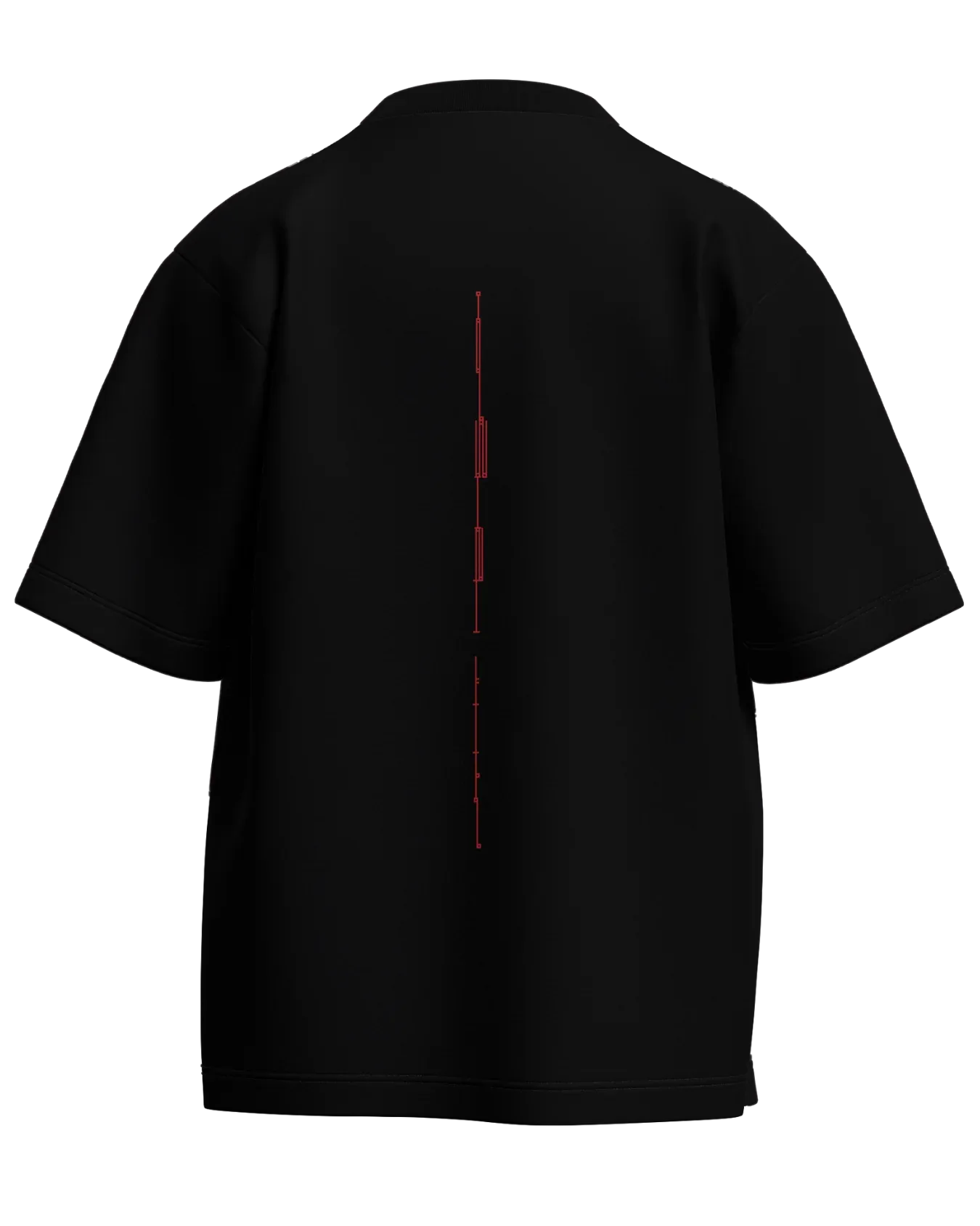 Mom Said No - Oversized Fit 100% cotton 240GSM standard oversized T-shirt Loom of Thirds India's No. 1 Art-led streetwear brand based in Kolkata by Sidhartha Mohanta & Chirayata Purna Chakrabarty