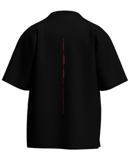 Mom Said No - Oversized Fit 100% cotton 240GSM standard oversized T-shirt Loom of Thirds India's No. 1 Art-led streetwear brand based in Kolkata by Sidhartha Mohanta & Chirayata Purna Chakrabarty