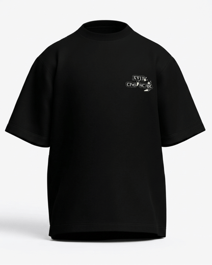 The Star of Frogs – Tarot Oversized T-Shirt Oversized French Terry Cotton Premium Streetwear T-shirt Loom of Thirds India's No. 1 Art-led, graphic streetwear brand based in Kolkata by Sidhartha Mohanta & Chirayata Purna Chakrabarty