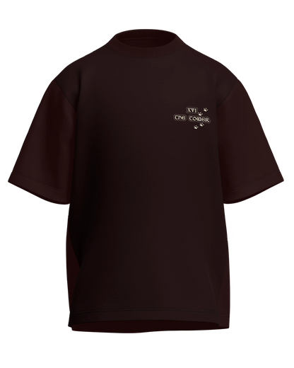 The Tower of Dogs Oversized French Terry Cotton Premium Streetwear T-shirt Loom of Thirds India's No. 1 Art-led streetwear brand based in Kolkata by Sidhartha Mohanta & Chirayata Purna Chakrabarty