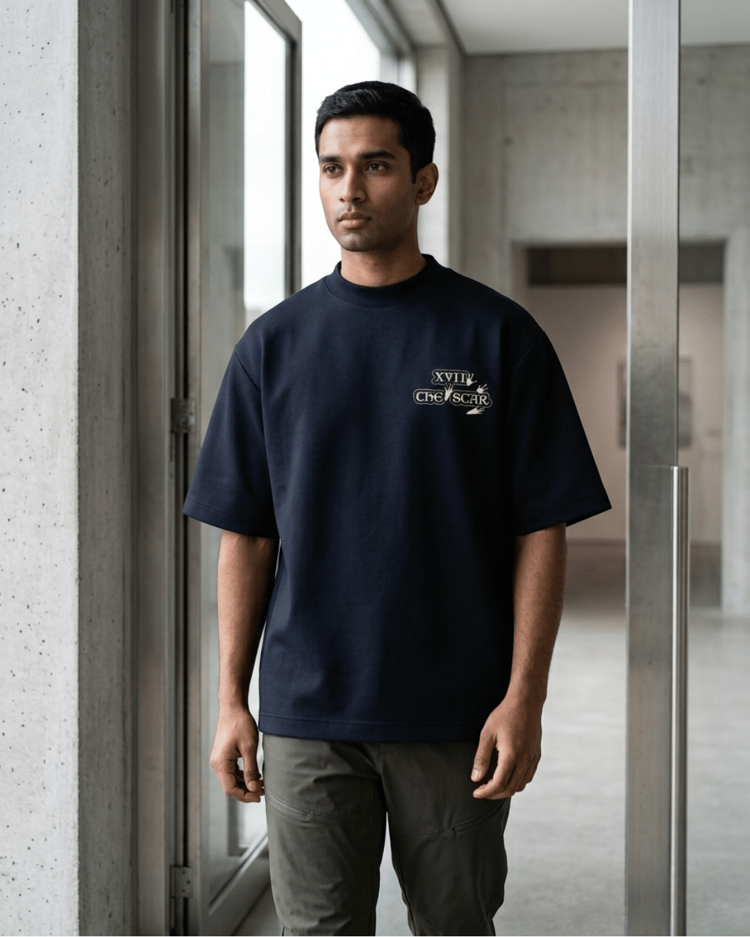 The Star of Frogs – Tarot Oversized T-Shirt Oversized French Terry Cotton Premium Streetwear T-shirt Loom of Thirds India's No. 1 Art-led, graphic streetwear brand based in Kolkata by Sidhartha Mohanta & Chirayata Purna Chakrabarty