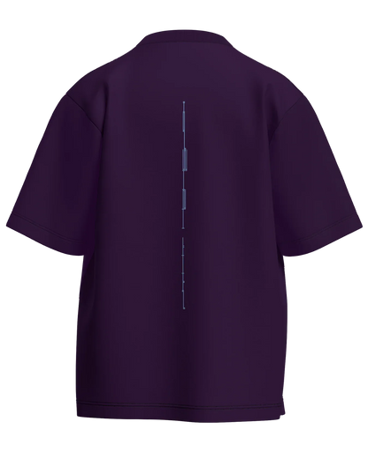 Hydrated, Moisturized & Unbothered - Oversized Fit 100% cotton 240GSM standard oversized T-shirt Loom of Thirds India's No. 1 Art-led streetwear brand based in Kolkata by Sidhartha Mohanta & Chirayata Purna Chakrabarty