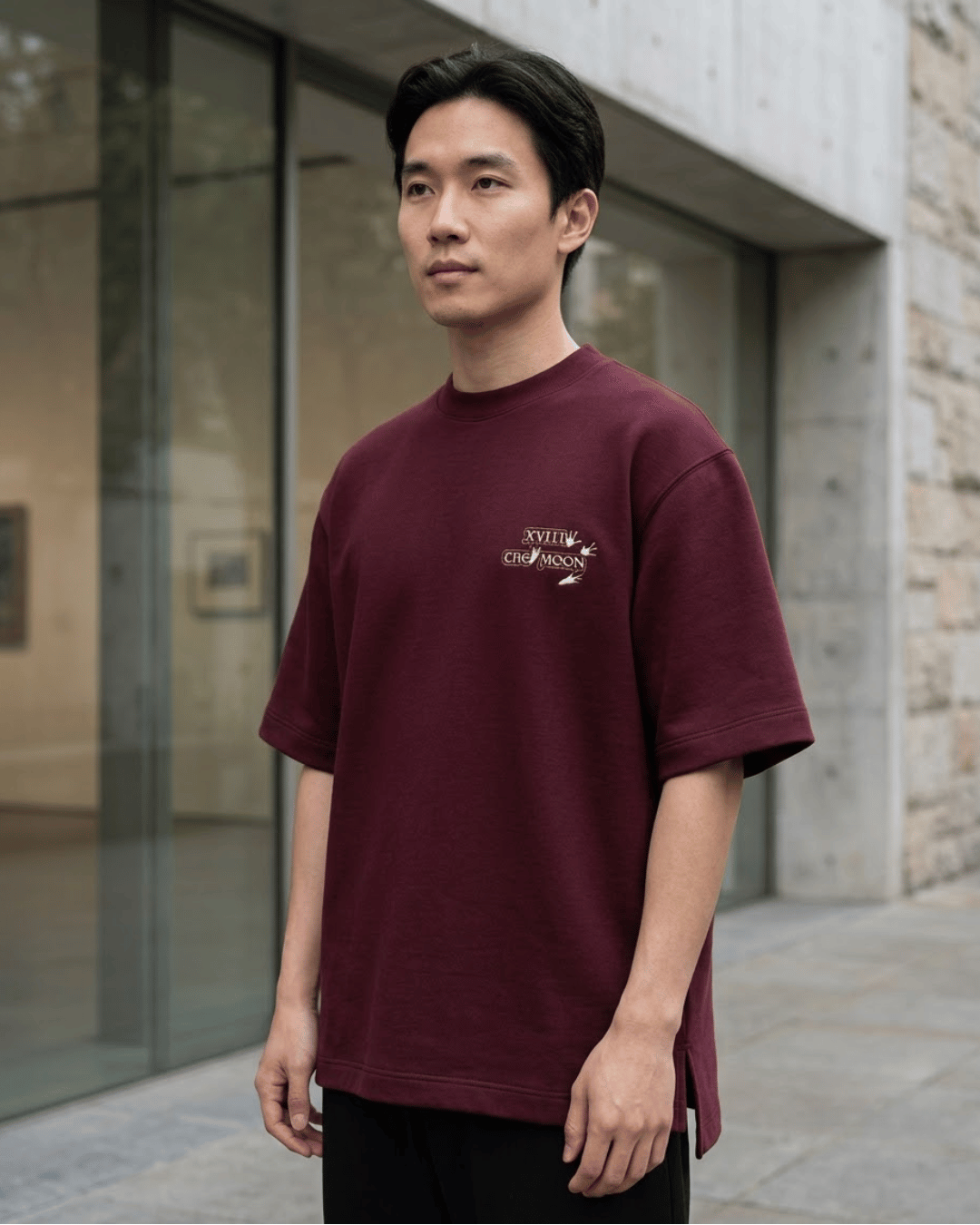 The Moon of Frogs – Tarot Oversized T-Shirt Oversized French Terry Cotton Premium Streetwear T-shirt Loom of Thirds India's No. 1 Art-led, graphic streetwear brand based in Kolkata by Sidhartha Mohanta & Chirayata Purna Chakrabarty