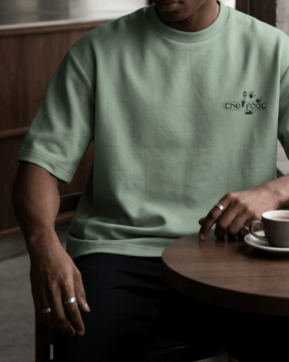 The Fool of Frogs – Tarot Oversized T-Shirt Oversized French Terry Cotton Premium Streetwear T-shirt Loom of Thirds India's No. 1 Art-led, graphic streetwear brand based in Kolkata by Sidhartha Mohanta & Chirayata Purna Chakrabarty