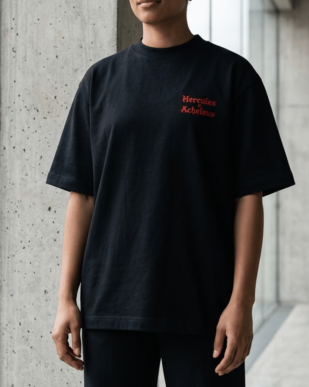 Cutie with a Bootie – Classical Art Oversized Tee Oversized French Terry Cotton Premium Streetwear T-shirt Loom of Thirds India's No. 1 Art-led, graphic streetwear brand based in Kolkata by Sidhartha Mohanta & Chirayata Purna Chakrabarty