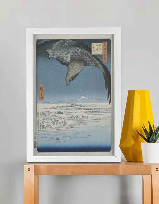 The Jumantsubo Plain at Susaki – Hiroshige Framed Poster