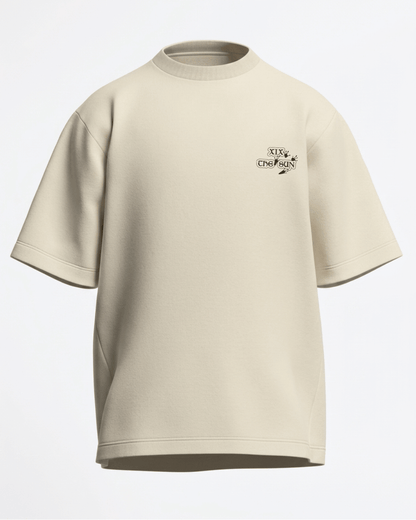 The Sun of Frogs – Tarot Oversized T-Shirt Oversized French Terry Cotton Premium Streetwear T-shirt Loom of Thirds India's No. 1 Art-led, graphic streetwear brand based in Kolkata by Sidhartha Mohanta & Chirayata Purna Chakrabarty