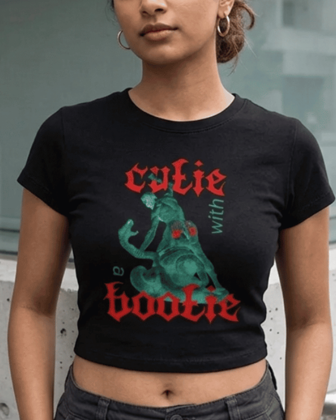 Cutie with a Bootie – Classical Art Baby Tee 100% cotton 240GSM baby T-shirt Loom of Thirds India's No. 1 Art-led, graphic streetwear brand based in Kolkata by Sidhartha Mohanta & Chirayata Purna Chakrabarty