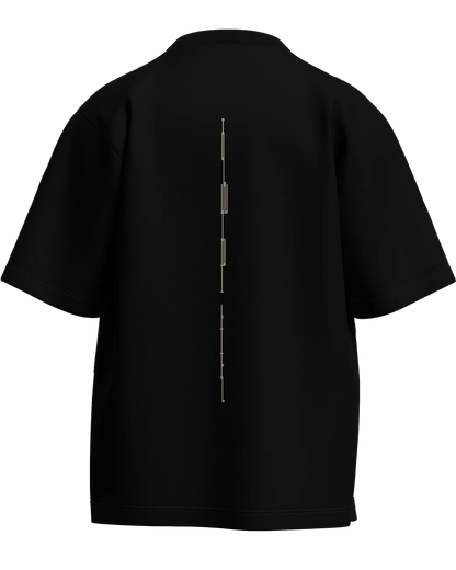 Cause We’re Bestfriends - Oversized Fit 100% cotton 240GSM standard oversized T-shirt Loom of Thirds India's No. 1 Art-led streetwear brand based in Kolkata by Sidhartha Mohanta & Chirayata Purna Chakrabarty