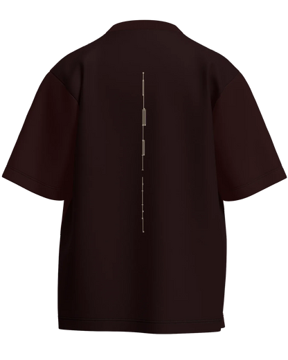 Cause We’re Bestfriends - Oversized Fit 100% cotton 240GSM standard oversized T-shirt Loom of Thirds India's No. 1 Art-led streetwear brand based in Kolkata by Sidhartha Mohanta & Chirayata Purna Chakrabarty