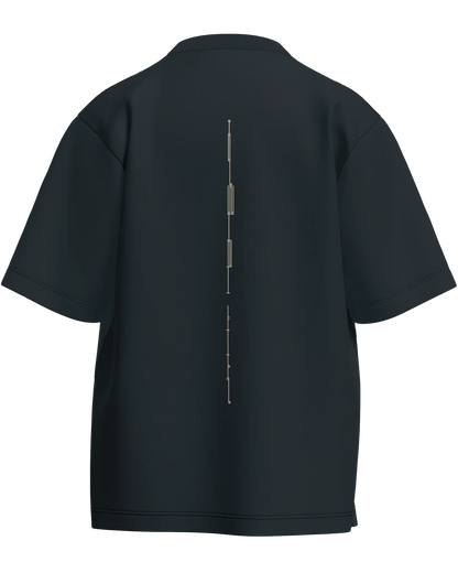 Cause We’re Bestfriends - Oversized Fit 100% cotton 240GSM standard oversized T-shirt Loom of Thirds India's No. 1 Art-led streetwear brand based in Kolkata by Sidhartha Mohanta & Chirayata Purna Chakrabarty