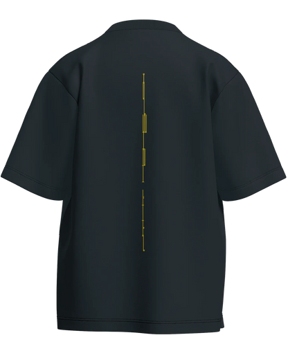 Go Home - Oversized Fit 100% cotton 240GSM standard oversized T-shirt Loom of Thirds India's No. 1 Art-led streetwear brand based in Kolkata by Sidhartha Mohanta & Chirayata Purna Chakrabarty