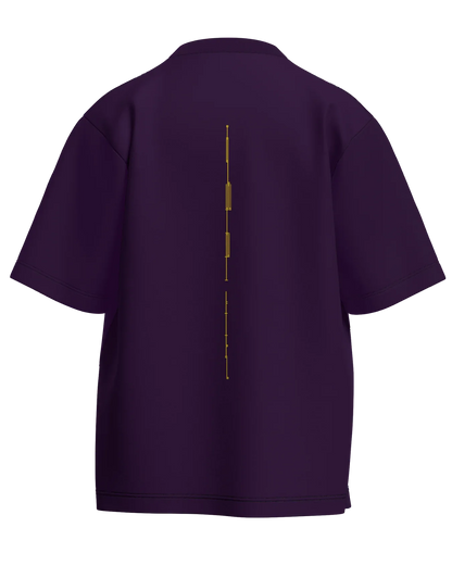 Go Home - Oversized Fit 100% cotton 240GSM standard oversized T-shirt Loom of Thirds India's No. 1 Art-led streetwear brand based in Kolkata by Sidhartha Mohanta & Chirayata Purna Chakrabarty