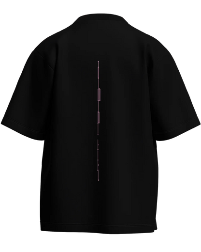 Running From My Problems - Oversized Fit 100% cotton 240GSM standard oversized T-shirt Loom of Thirds India's No. 1 Art-led streetwear brand based in Kolkata by Sidhartha Mohanta & Chirayata Purna Chakrabarty
