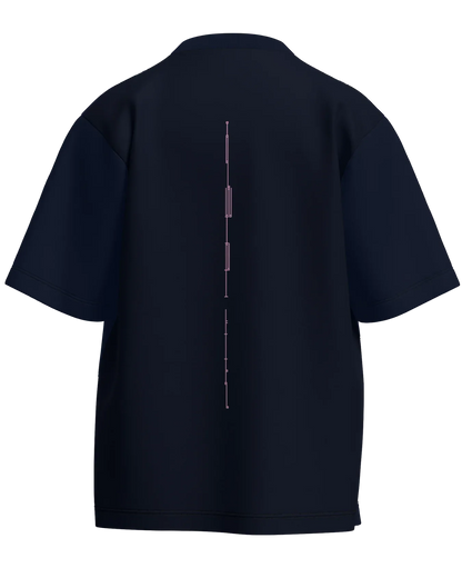 Running From My Problems - Oversized Fit 100% cotton 240GSM standard oversized T-shirt Loom of Thirds India's No. 1 Art-led streetwear brand based in Kolkata by Sidhartha Mohanta & Chirayata Purna Chakrabarty