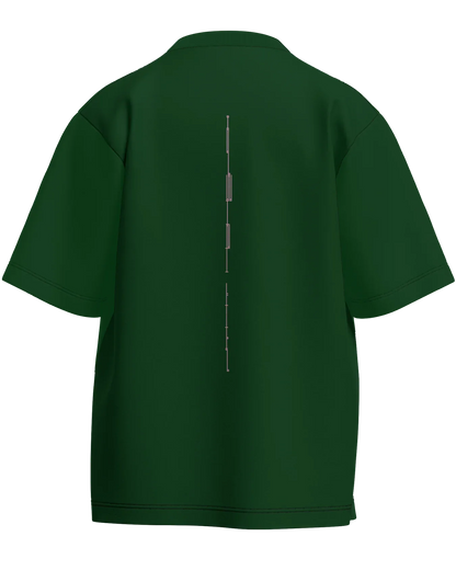 Running From My Problems - Oversized Fit 100% cotton 240GSM standard oversized T-shirt Loom of Thirds India's No. 1 Art-led streetwear brand based in Kolkata by Sidhartha Mohanta & Chirayata Purna Chakrabarty